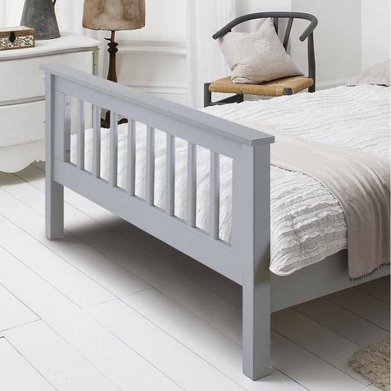 Hampshire Double Bed Frame in Silk Grey