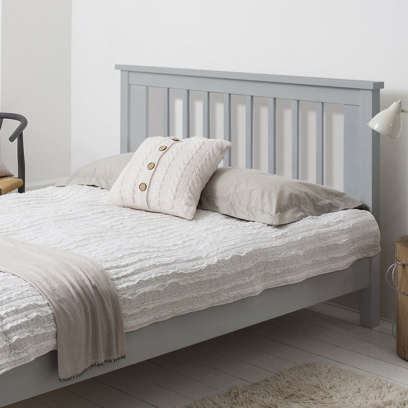 Hampshire Double Bed Frame in Silk Grey