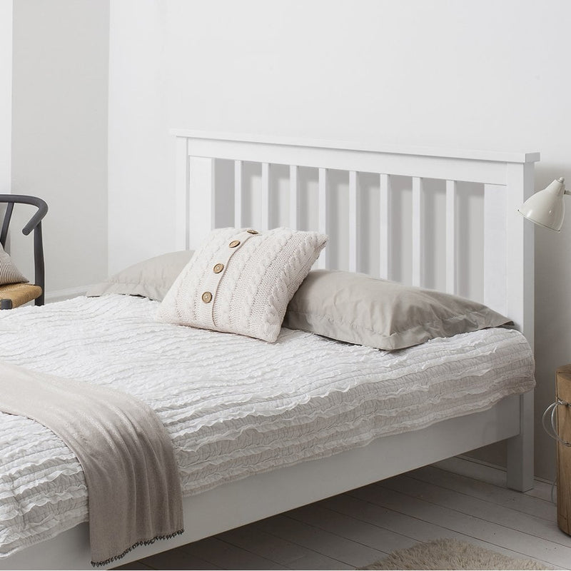 Hampshire Kingsize Bed Frame in Classic White