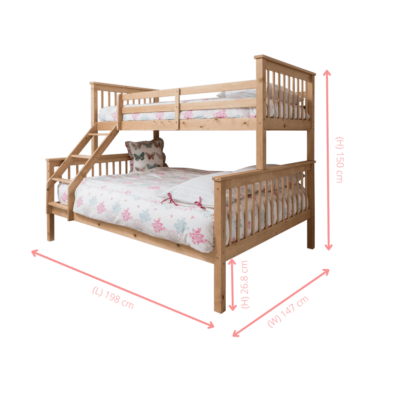 Hanna triple bunk bed deals