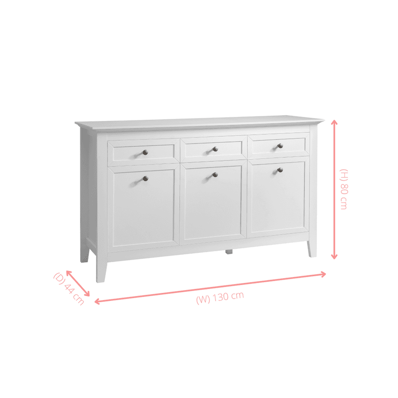 Karlstad Sideboard with 3 Drawers Noa Nani