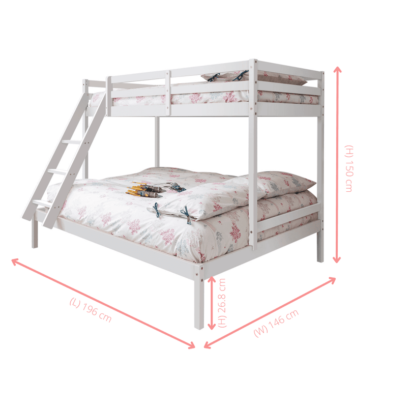 Single over double online bunk bed ikea