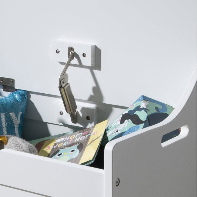 Lola White Toy Box Toy Storage Organiser Noa & Nani