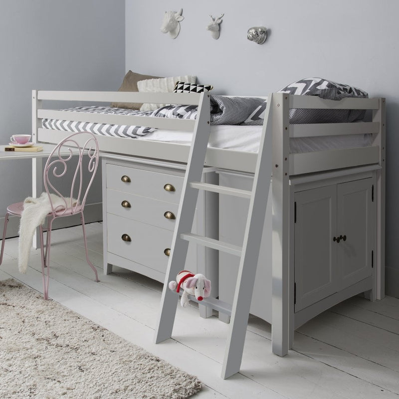 Moro Cabinet Underbed Storage Unit in Silk Grey
