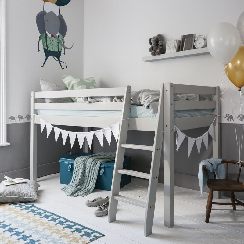 Ontario Cabin Bed Midsleeper Shorty in Classic White