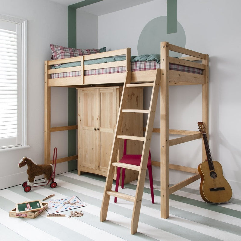 Odin High Sleeper in Natural Pine