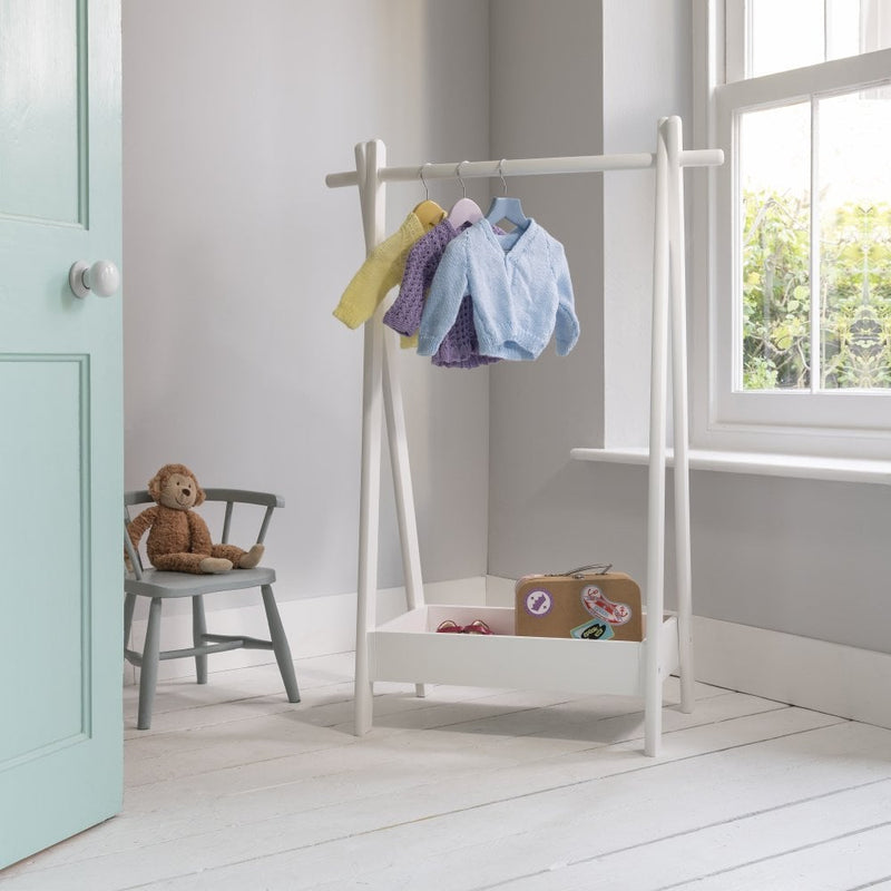 Orvar Clothes Rack Organiser in Classic White