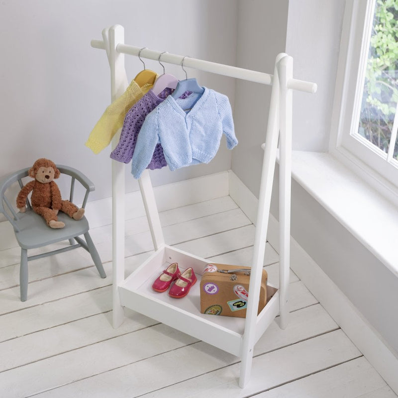 Orvar Clothes Rack Organiser in Classic White