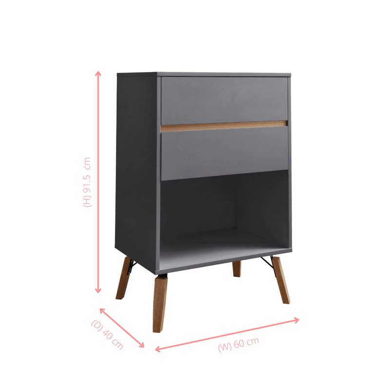 Modern side table with storage deals