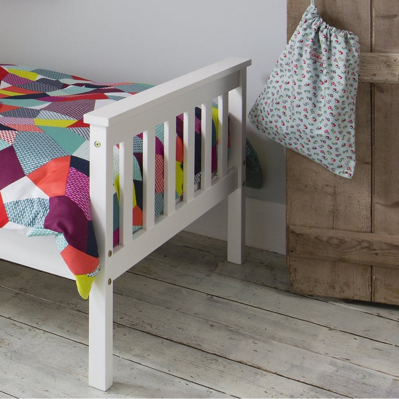Dorset Single Bed in White