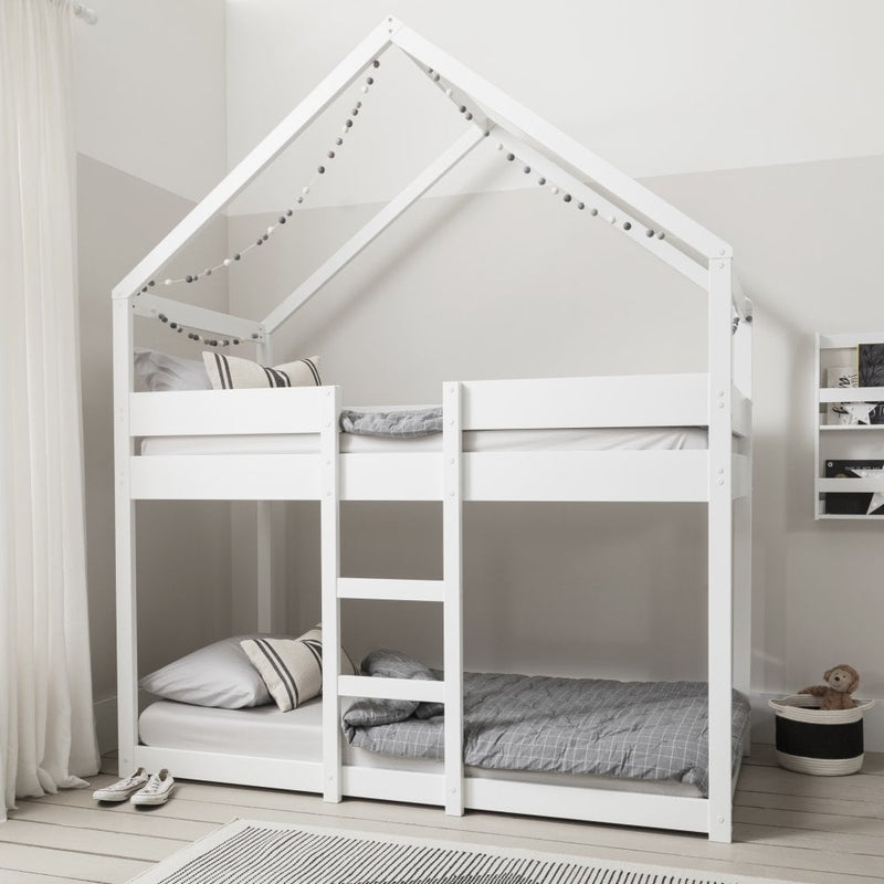 Sofie Bunk Bed House Cabin in White