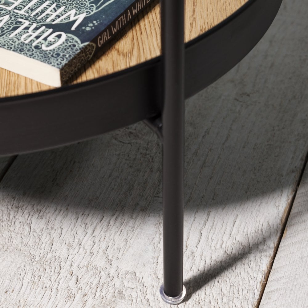 Solna Small Side Table in Solid Black Noa & Nani