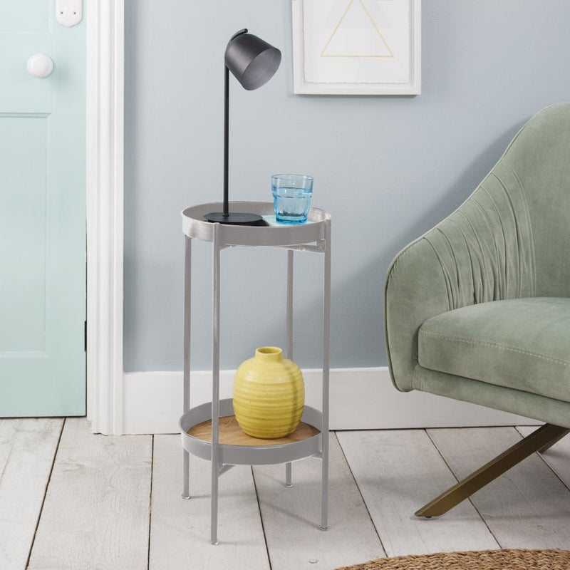 Solna Small Side Table in Ultimate Grey