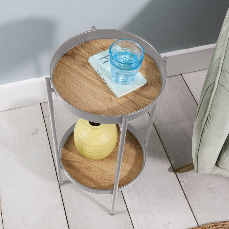 Solna Small Side Table in Ultimate Grey