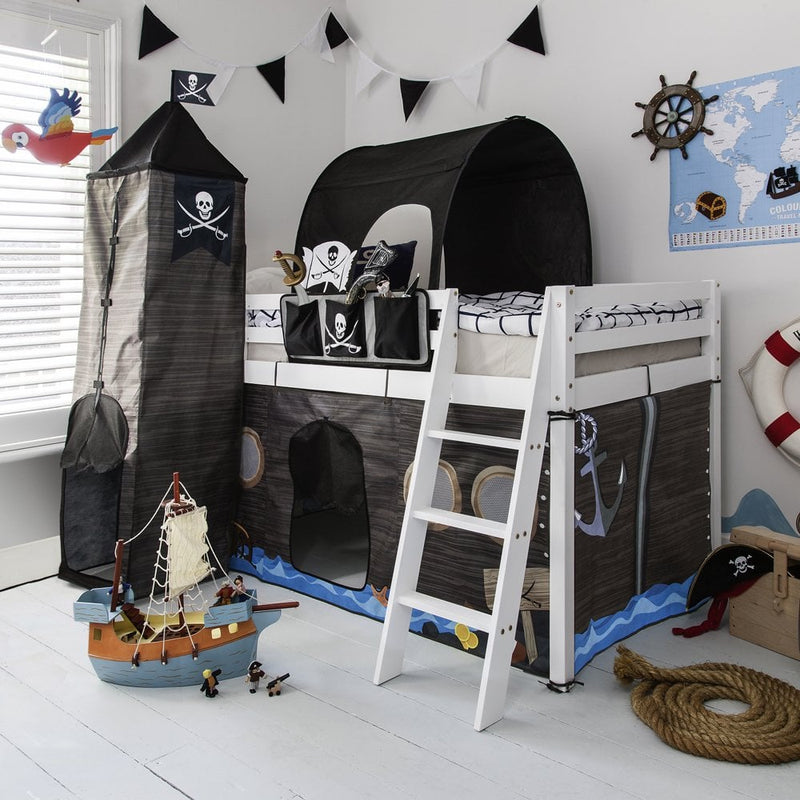 Tent for Midsleeper Cabin Bed in Pirate Hideway Design