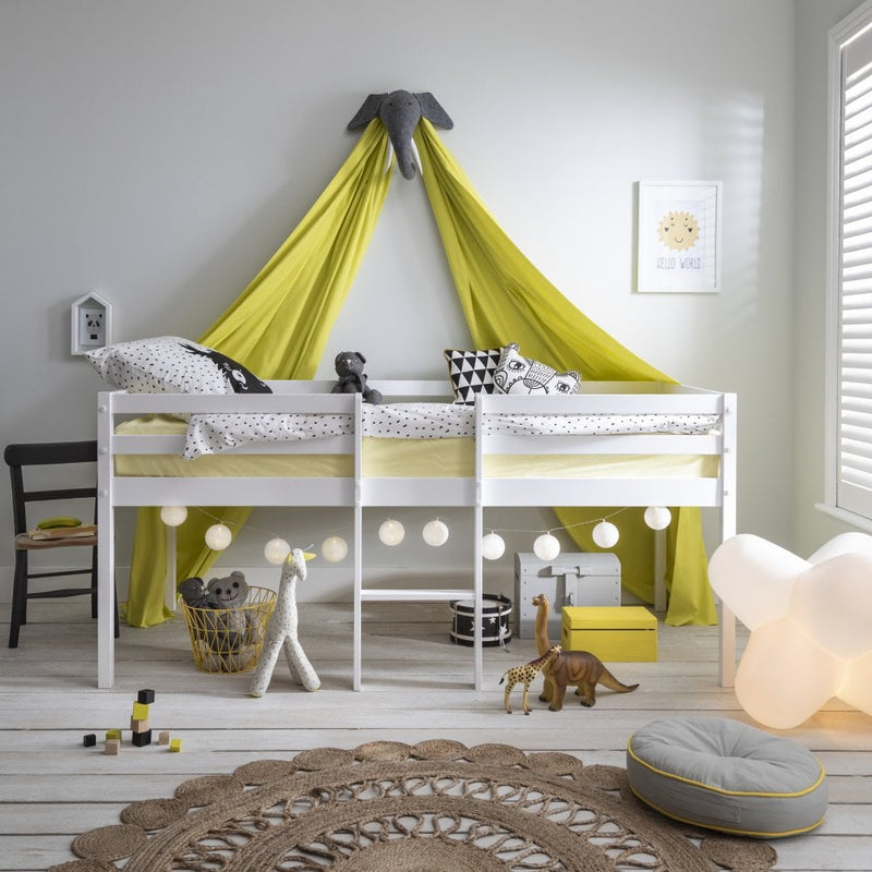 Tommii Midsleeper Cabin Bed with Straight Ladder