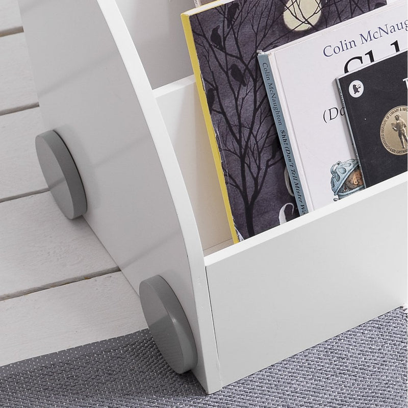 Tormod Book Storage Organiser in Classic White