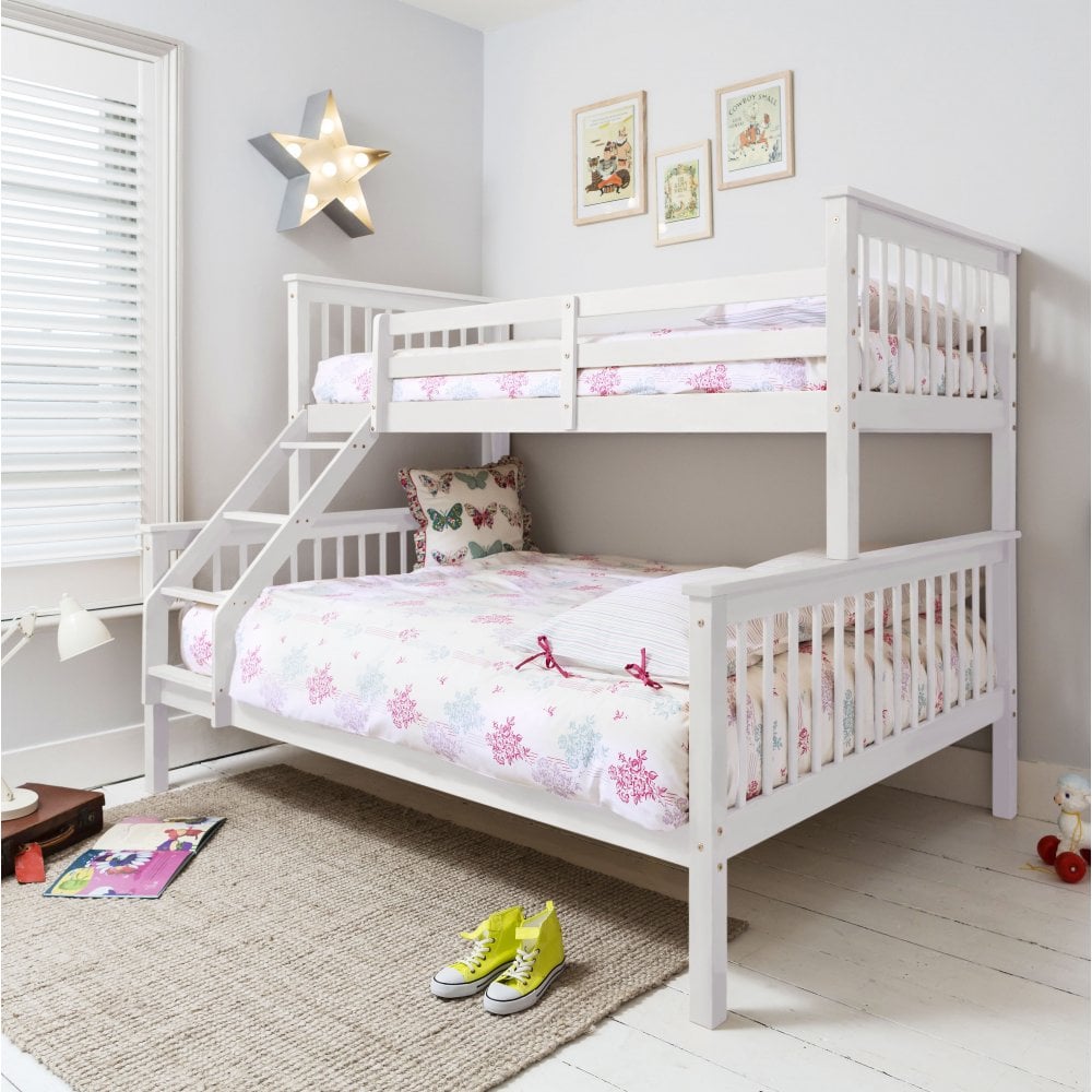 small double and single bunk beds