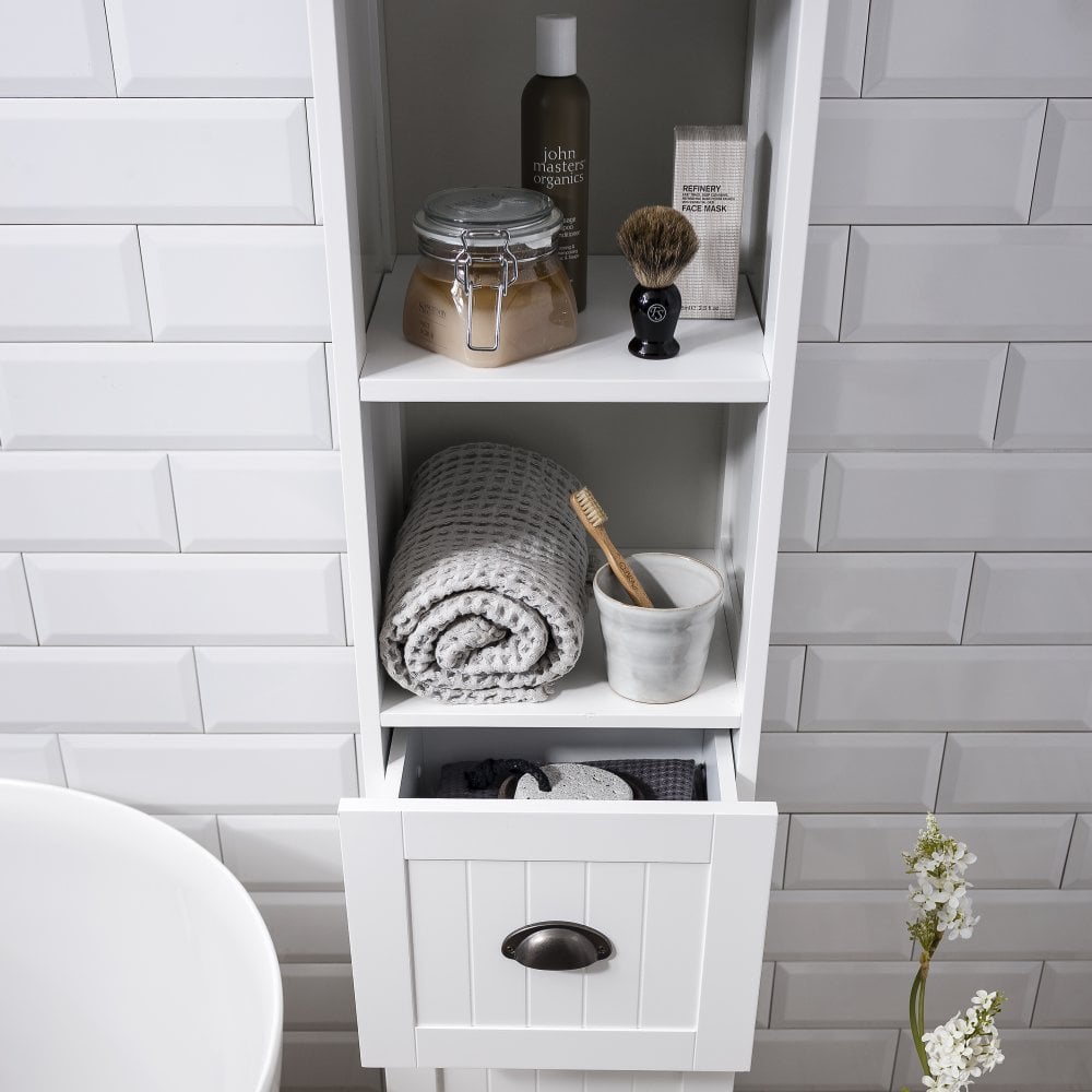 Stow Tallboy Bathroom Cabinet Hallway Storage Unit Noa Nani