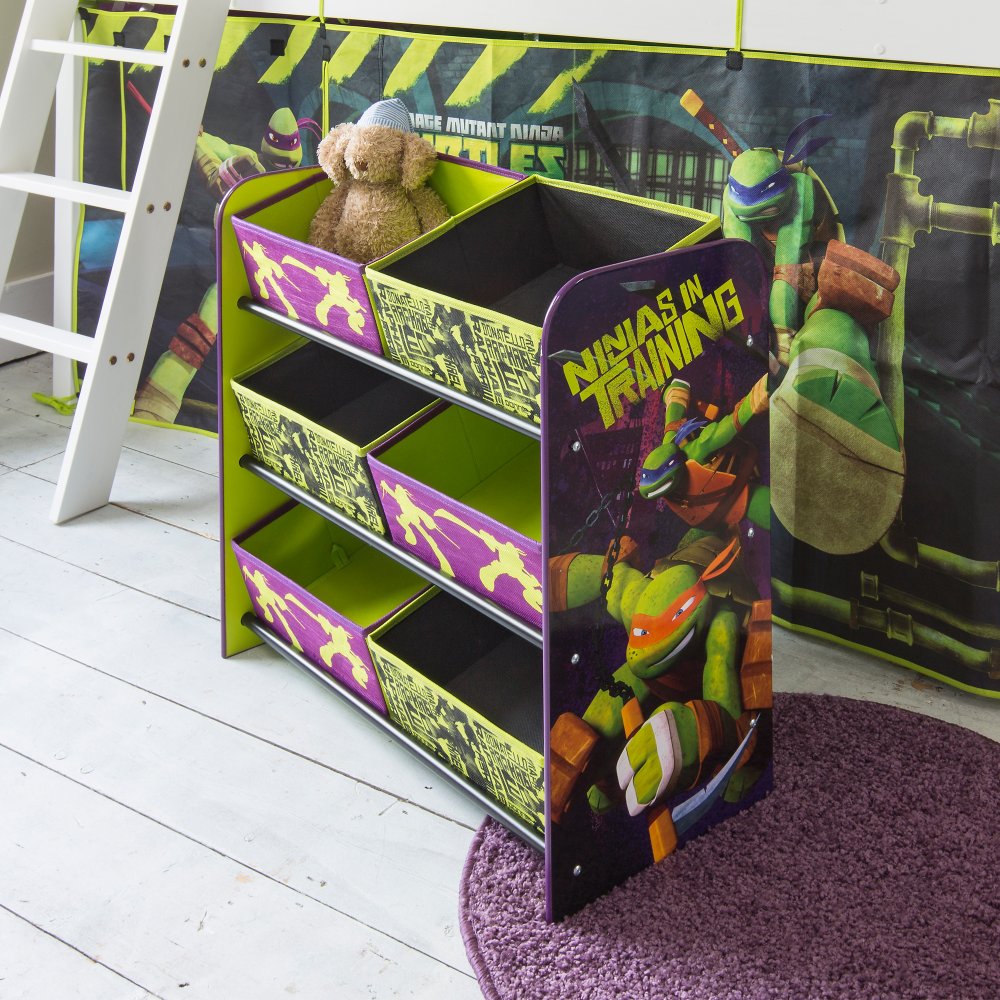 ninja turtle toy organizer